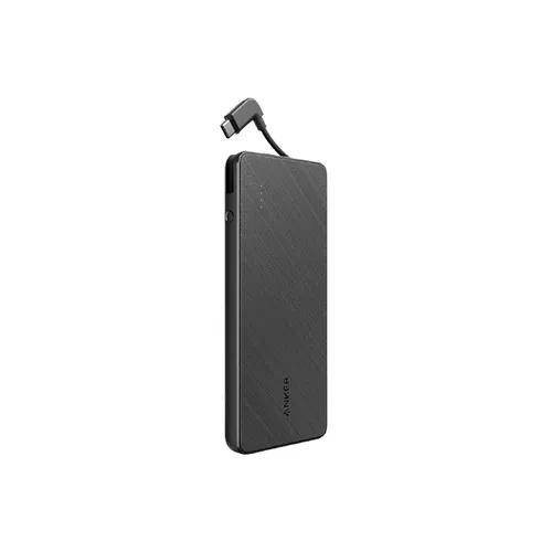 Anker PowerCore+ 10000mAh Power Bank with Built-in USB-C Cable
