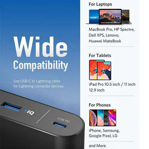 Anker PowerCore+ 26800mAh PD 45W Power Bank with PowerPort III Mini Adapter - Speed Combo