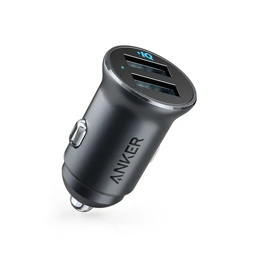 Anker PowerDrive 2 Alloy Metal Mini Car Charger