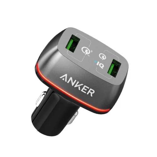Anker PowerDrive+ 2 USB Car Charger with Quick Charge 3.0
