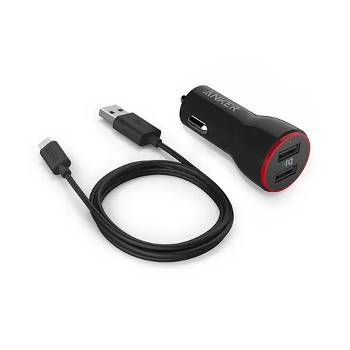Anker PowerDrive 2 with 3ft Micro USB Cable