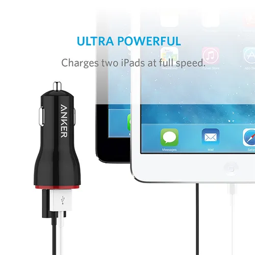 Anker PowerDrive 2 with 3ft Micro USB Cable