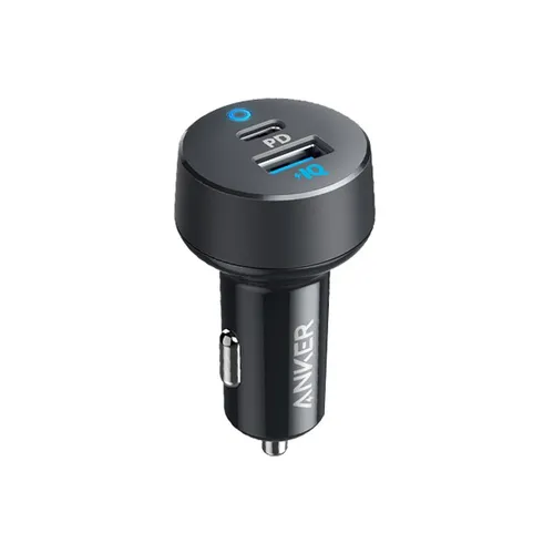 Anker PowerDrive PD+ 2 35W Dual Port 1 USB-C + 1 USB-A Fast Car Charger