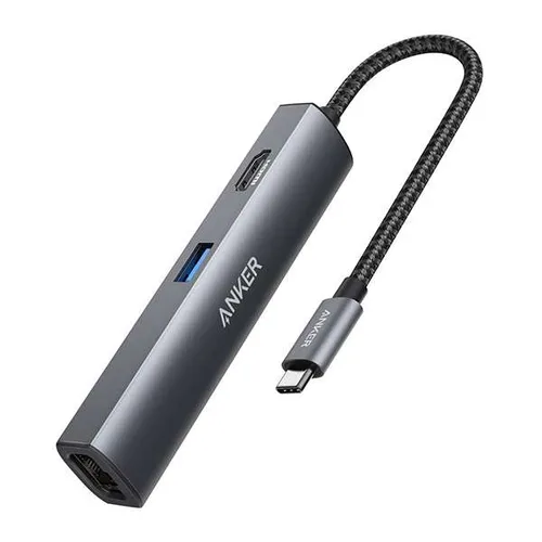 Anker PowerExpand+ 5-in-1 Type C Ethernet Hub Adapter
