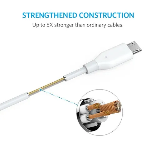 Anker PowerLine 3ft Micro USB Cable - A8132H12