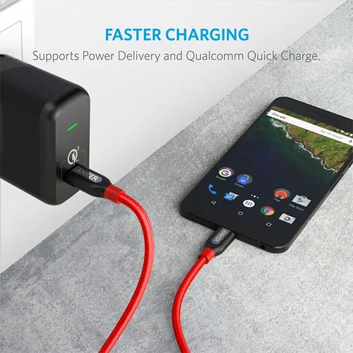 Anker PowerLine+ 3ft USB-C to USB-C 2.0 Cable