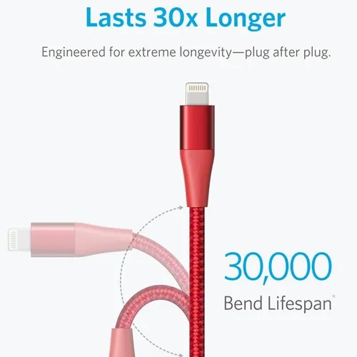 Anker PowerLine+ II 3ft Lightning Cable