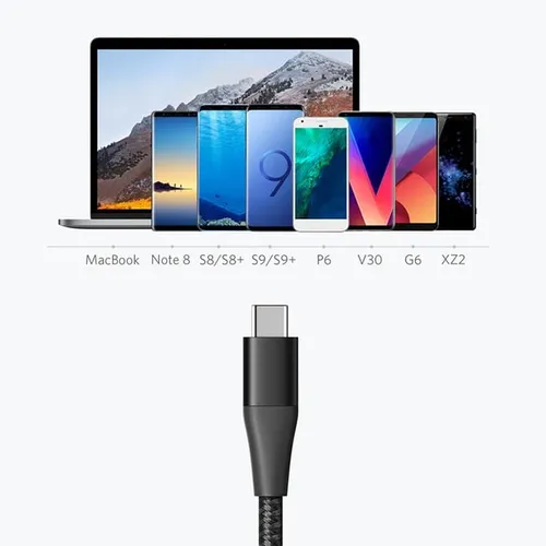 Anker Powerline+ II 3ft USB-C to USB-A 2.0 Cable