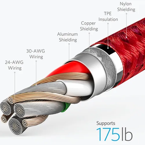 Anker PowerLine+ II 6ft Lightning Cable