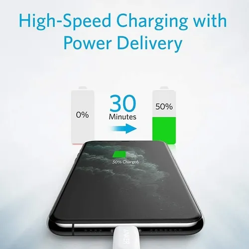 Anker PowerLine III 3ft USB-C to Lightning Cable