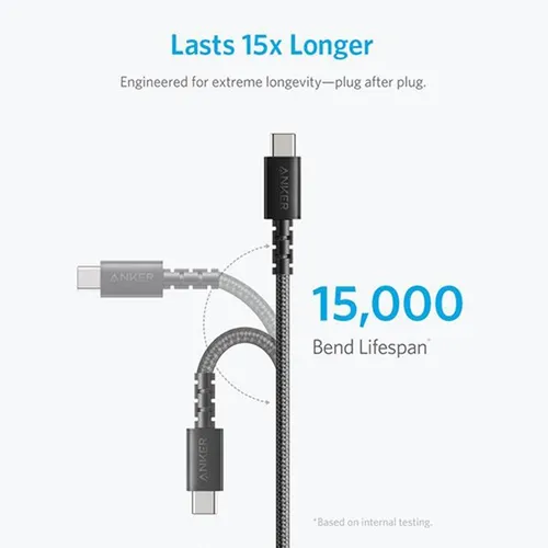 Anker PowerLine Select+ 3ft USB-C to USB-C 2.0 Cable