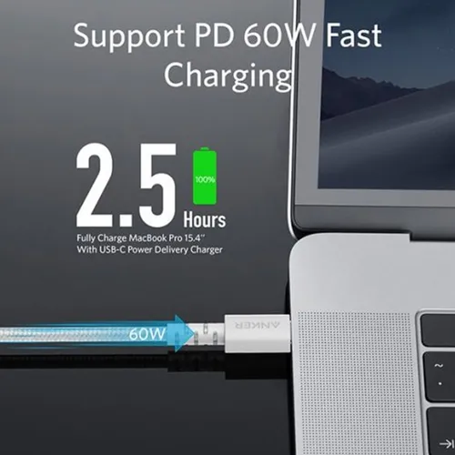 Anker PowerLine+ Select 6ft USB-C to USB-C 2.0 Cable