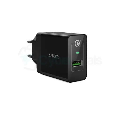 Anker PowerPort+ 1 with Quick Charge 3.0 Micro USB Power Adapter