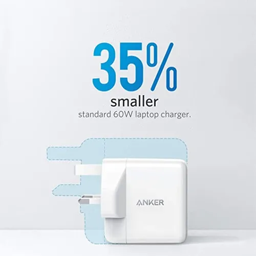 Anker PowerPort Atom III 60W PD IQ 3.0 USB Type-C Charger - A2613k21