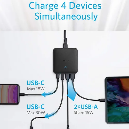 Anker PowerPort Atom III Slim 63W Wall Charger