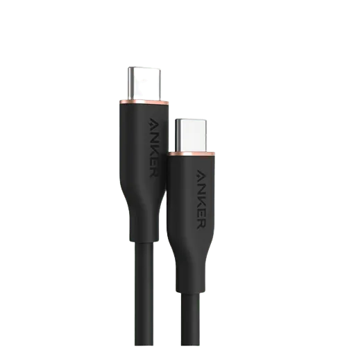 Anker PowerPort III 65W Pod USB-C Fast Charger with Worldwide Plug Set + PowerLine III 6ft 100W Cable MacBook Charging Combo
