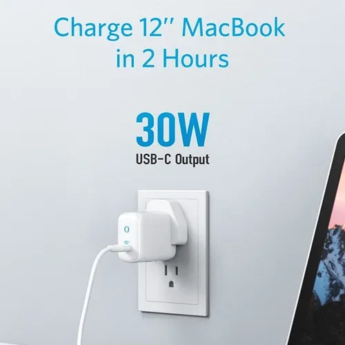 Anker PowerPort III Mini 30W Power IQ 3.0 3 Pin USB Type-C Charger