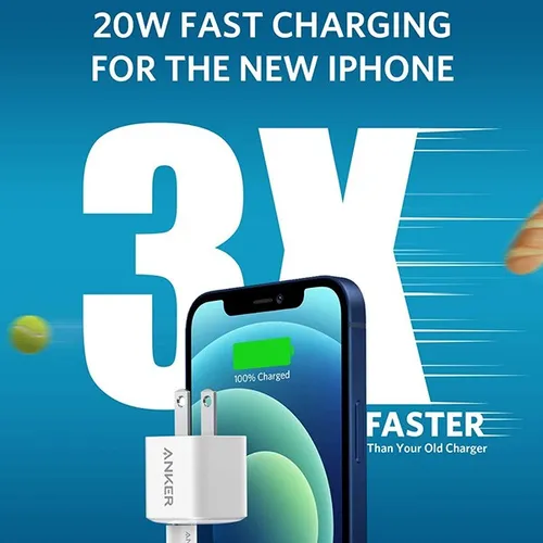 Anker PowerPort lll Nano PIQ3 Type-C Wall Fast Charger