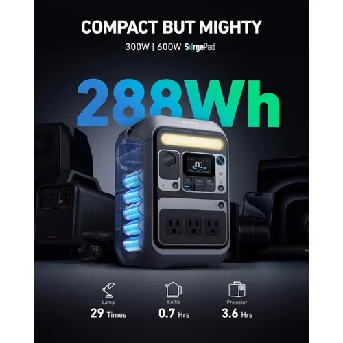 Anker SOLIX C300 Portable Power Station