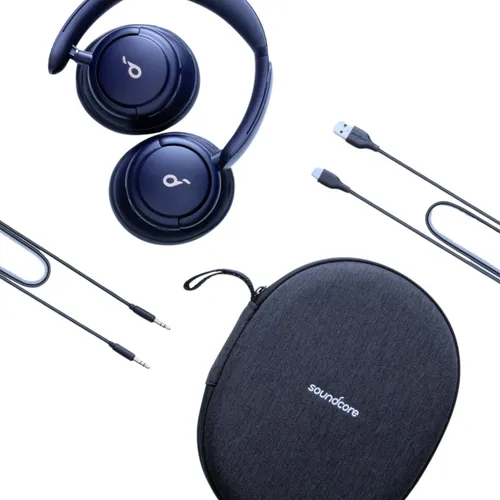 Anker Soundcore Life Q30 Upgraded Bluetooth Noise Cancelling Headphones Blue
