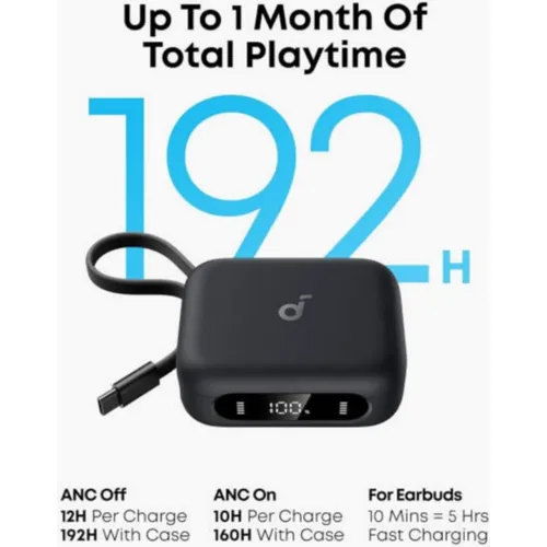 Anker SoundCore P41i Wireless Earbuds with Portable Built-in Phone Charger