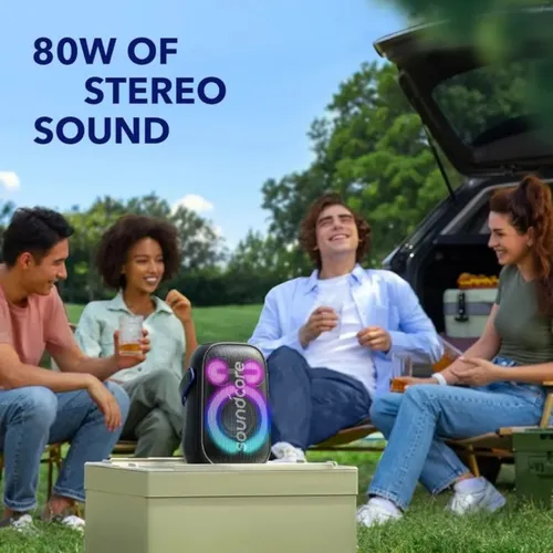 Anker SoundCore Rave Neo 2 80W Wireless Bluetooth Speaker