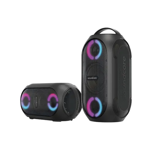 Anker Soundcore Rave PartyCast – 80W IPX7 Waterproof Bluetooth Speaker – A3390H12 – Black