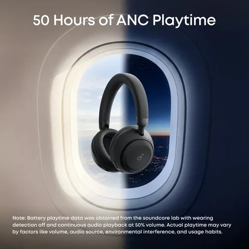 Anker Soundcore Space 2 ANC Over-Ear Headphones