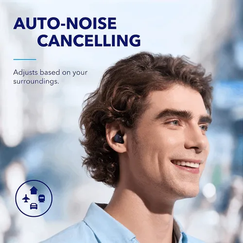 Anker Space A40 Active Noise Cancelling Wireless Earbuds