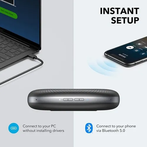 Anker Ultra Clear Conference SpeakerPhone Powerconf