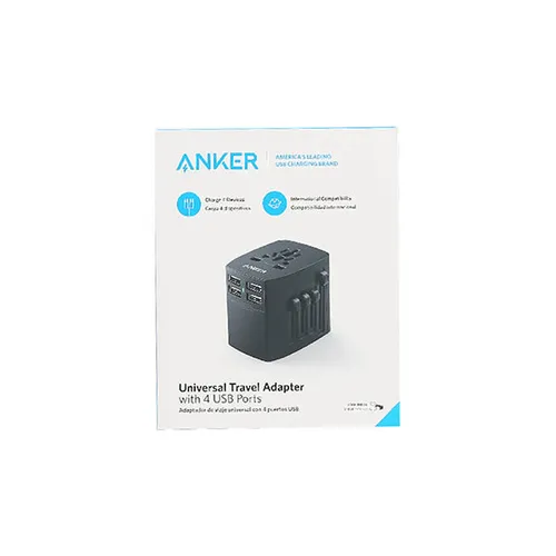 Anker Universal 4-USB Port Travel Adapter