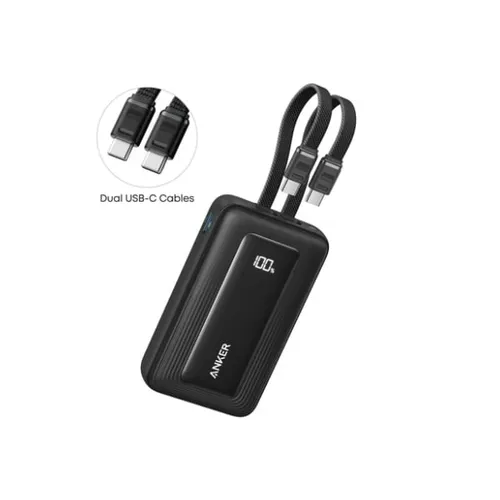 Anker Zolo A110LH12 10000mAh 35W Power Bank with Dual USB-C Cables