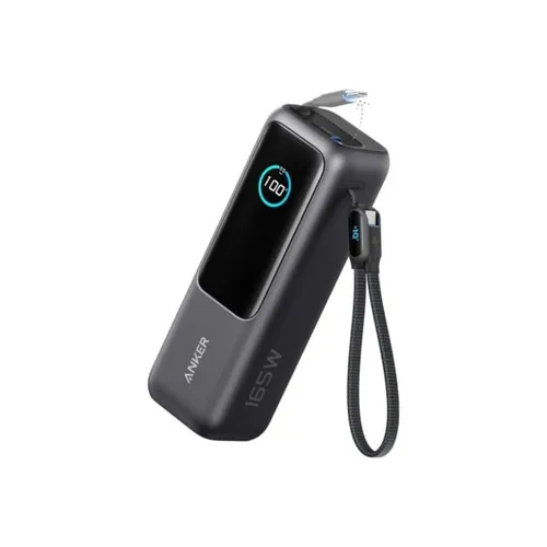 Anker Zolo A1695H11 165W Portable Charger 25000mAh Power Bank with Built-in Retractable Cables