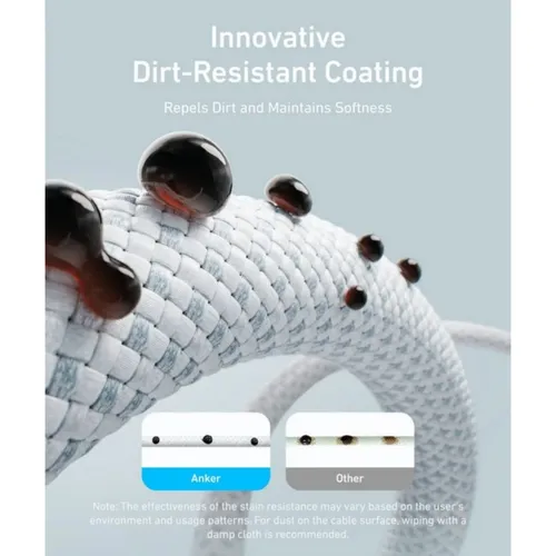 Anker Zolo A8060H11 240W Braided 1M Fast Charging USB-C to USB-C Cable