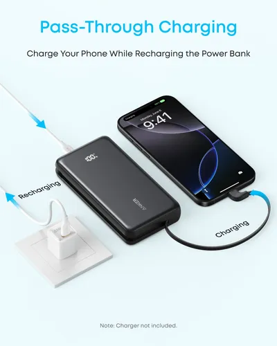 Anker Zolo Power Bank (20,000mAh, 22.5W)