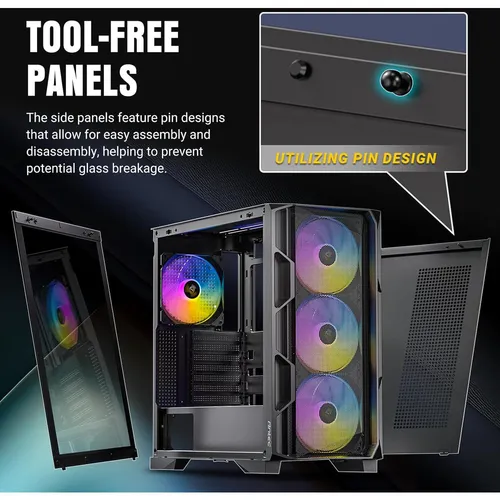 ANTEC AX1000 ARGB Lite Casing