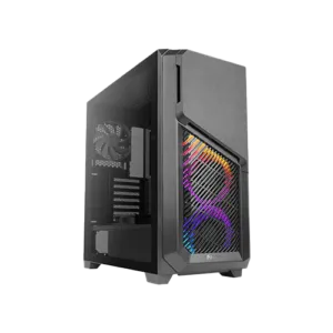 ANTEC DP502 FLUX ARGB Gaming PC Case – Black