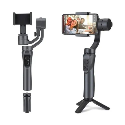 Aochuan Handheld 3-Axis Gimbal Stabilizer F6 with Tripod