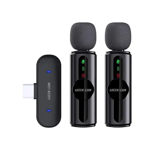 AOCHUAN Smart Xe Gimbal + Green Lion GM-76X Noise Cancellation Microphones - Creator Combo Pack!