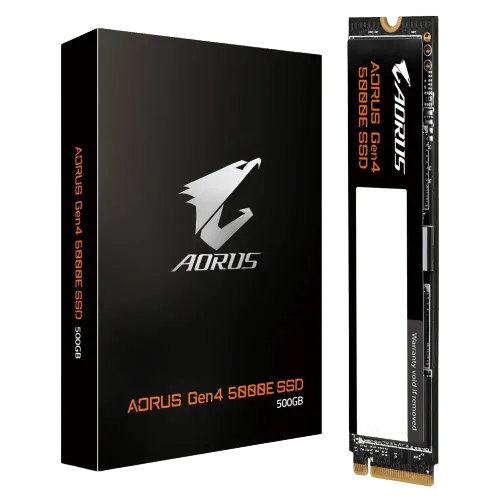 AORUS Gen4 5000E 500GB NVMe SSD