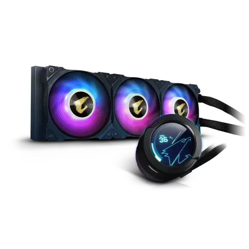 AORUS WATERFORCE X360 with LCD Display AIO Liquid Cooler