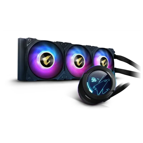 AORUS WATERFORCE X360 with LCD Display AIO Liquid Cooler