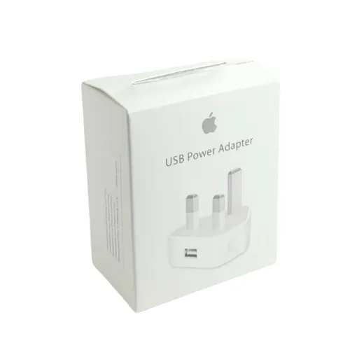 Apple 5W USB Power Adapter 3 Pin Top - CN Version