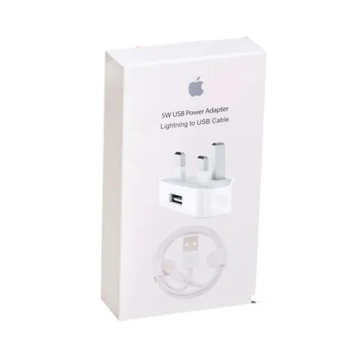 Apple 5W USB Power Adapter + Cable Box - CN Version