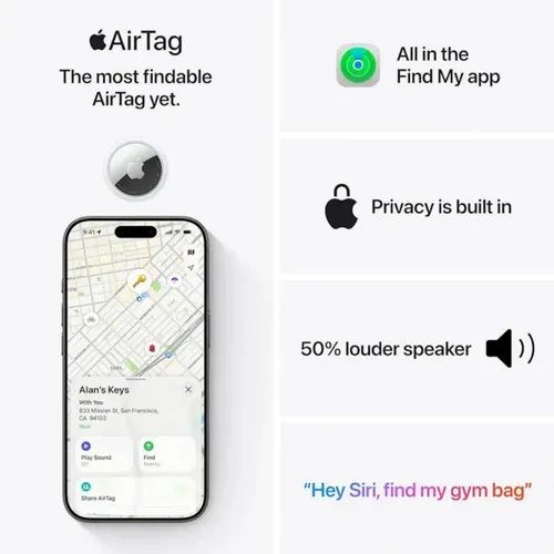 Apple AirTag (2nd Gen) 4 Pack
