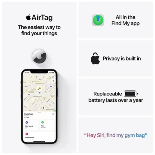 Apple AirTag Single Pack 1st Gen