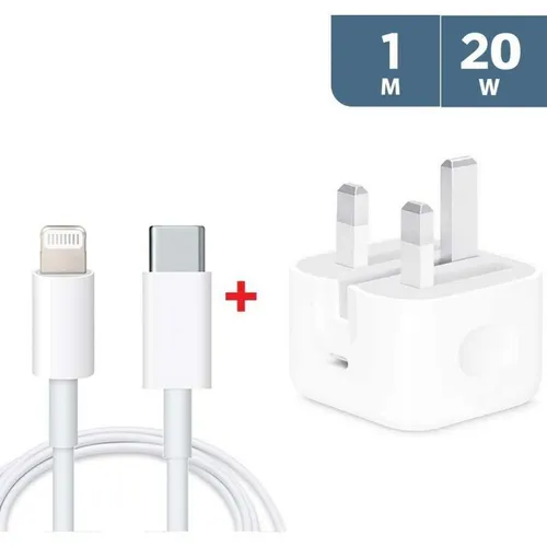 Apple Bundle Offer Apple 20W Adapter & USB - C to Lightning Cable