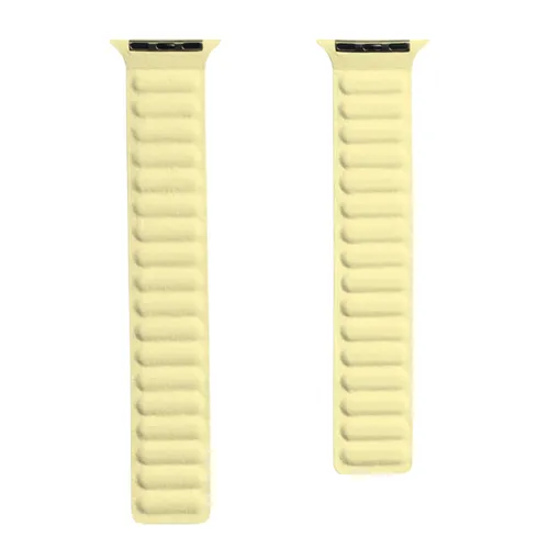 Apple iWatch Magnetic Leather Strap Size 42 to 49mm