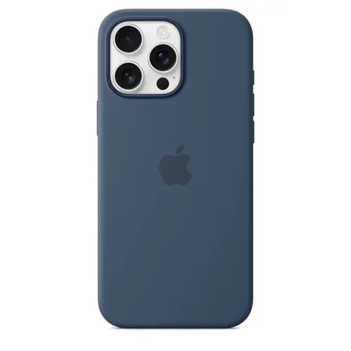 Apple Silicone Case with Magsafe for iPhone – Denim