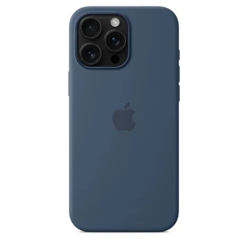 Apple Silicone Case with Magsafe for iPhone – Denim